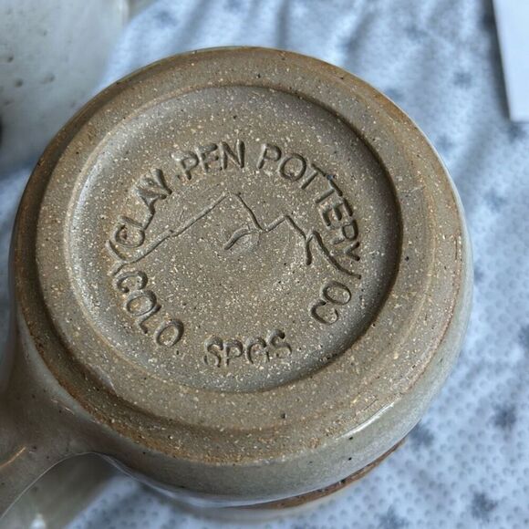 Clay Pen Pottery Park City Utah Coffee Mug, Soup Mug, Beer Mug - Picture 3 of 10